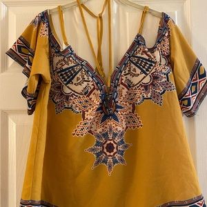 Stunning unique blouse!